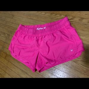 HURLEY - Neon Pink Shorts - Large - EUC